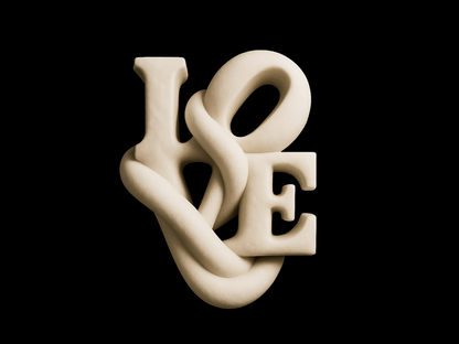 Love Art Sculpture