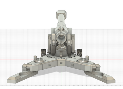 Artillery Turret — Moving Recoil Shooter (Mechanical Kit)
