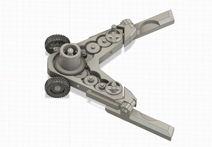 Artillery Turret — Moving Recoil Shooter (Mechanical Kit)