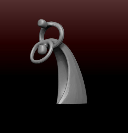 Eternal Union – Minimalist Abstract Sculpture