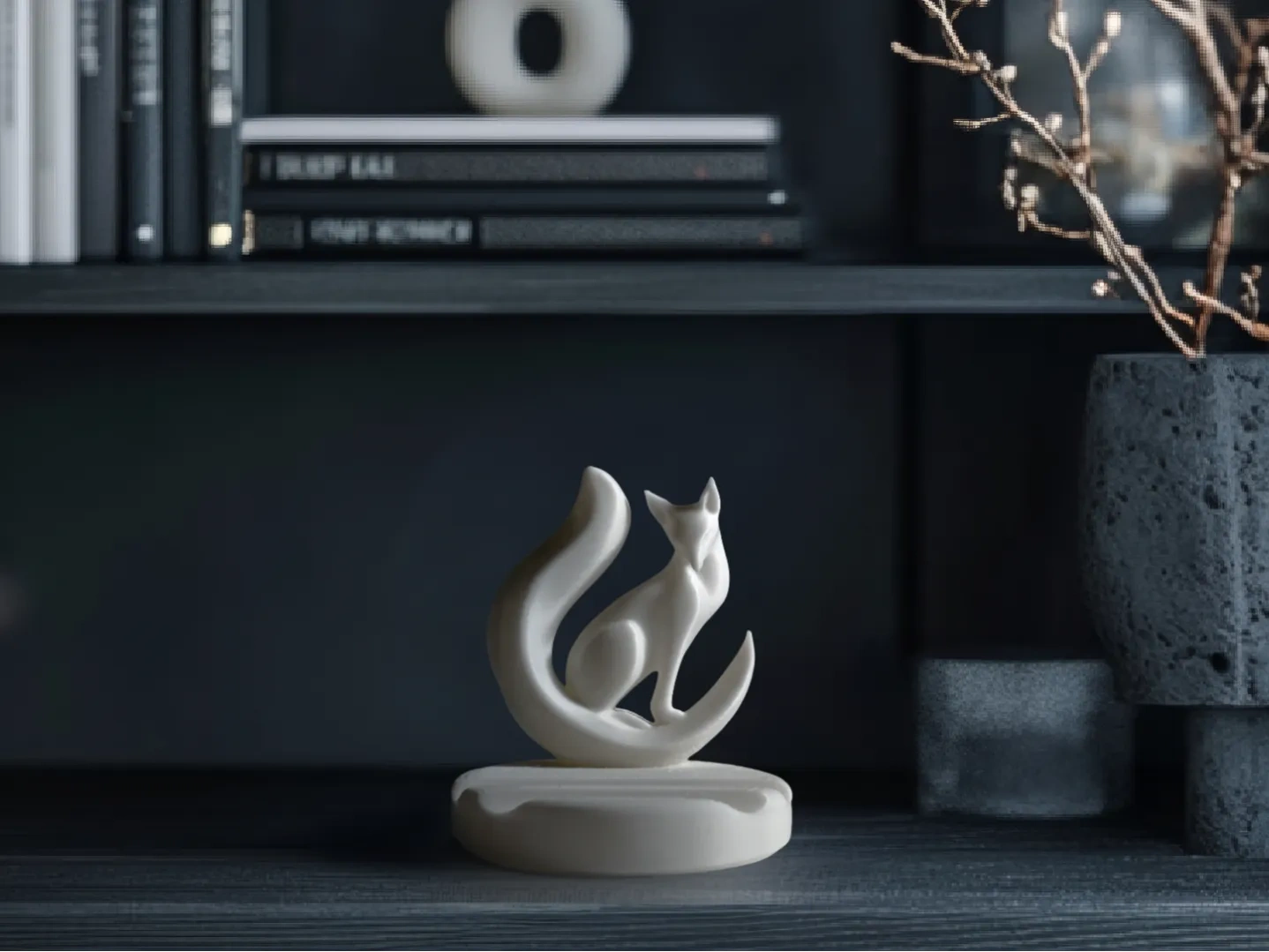 Fox Duo Set – Phone Stand & Keychain