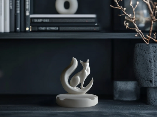 Fox Duo Set – Phone Stand & Keychain