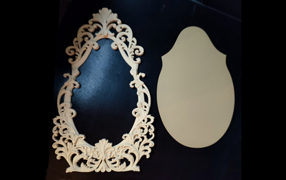 Picture Frame V – 3D Printed Decorative Frame (12x8cm)