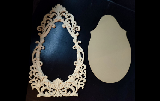 Picture Frame V – 3D Printed Decorative Frame (12x8cm)