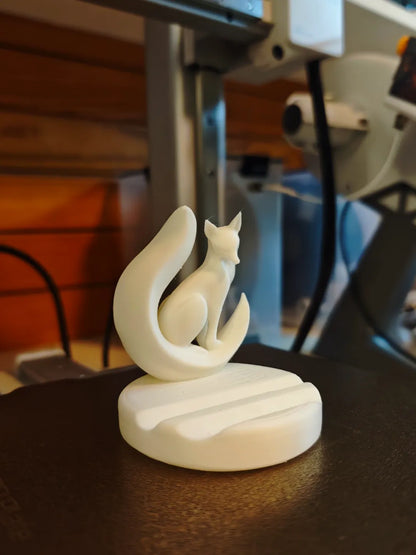 Fox Duo Set – Phone Stand & Keychain