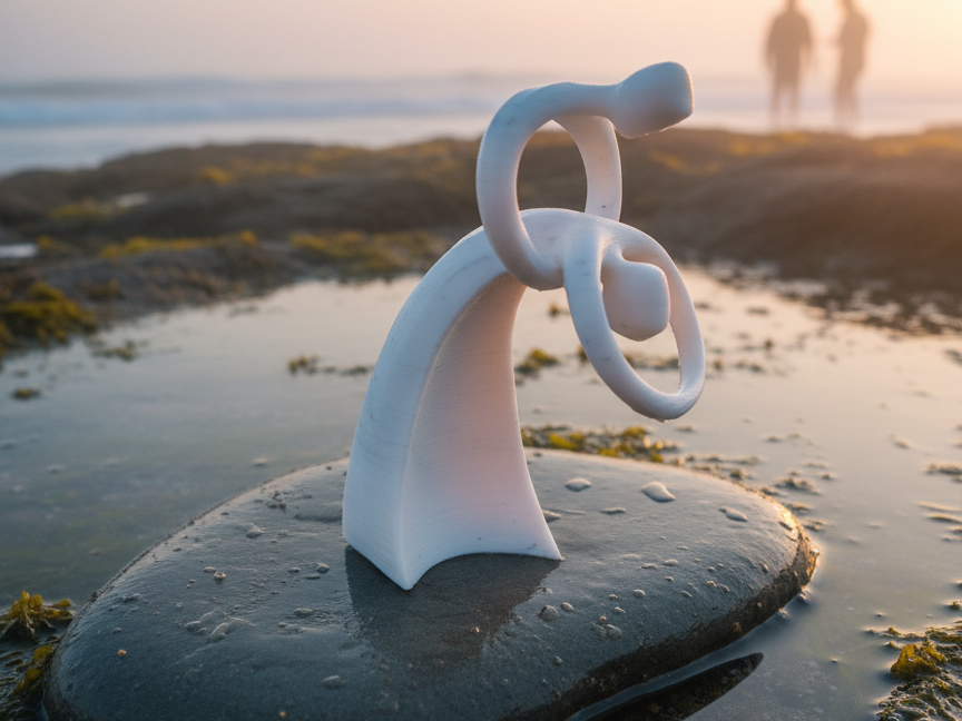 Eternal Union – Minimalist Abstract Sculpture