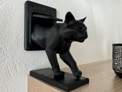 Pepito the Cat – Customizable Cat Door Sculpture