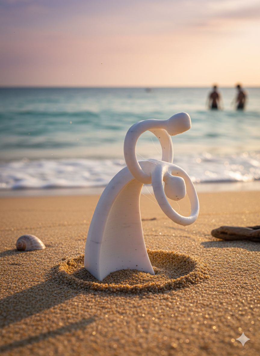 Eternal Union – Minimalist Abstract Sculpture