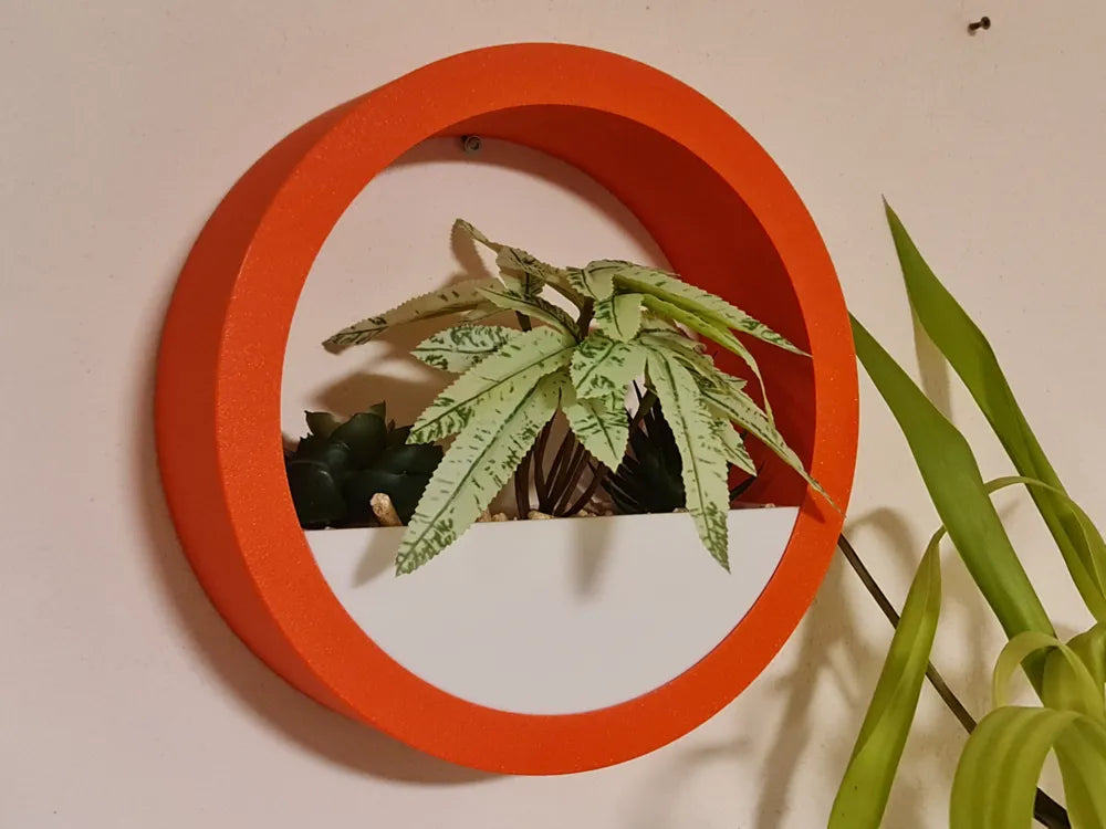 Circular Wall Planter – Set of 2