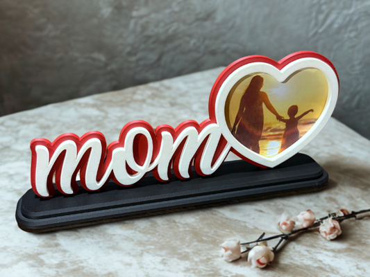 Photo Frame – Mother’s Day “Mom with Heart” Edition