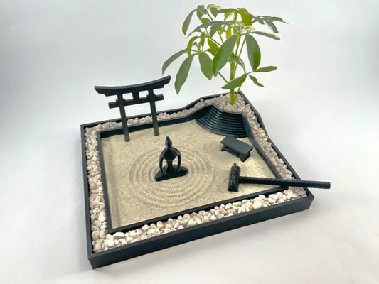 Zen Garden with Planter & Accessories
