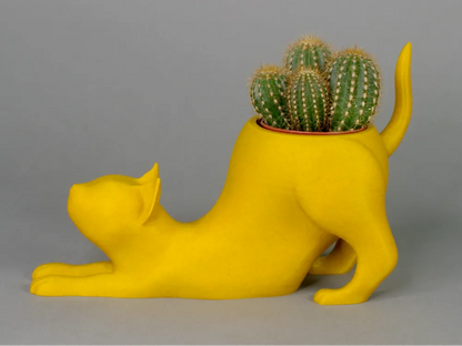 Cat Planter – 3D Printed Succulent & Small Plant Holder