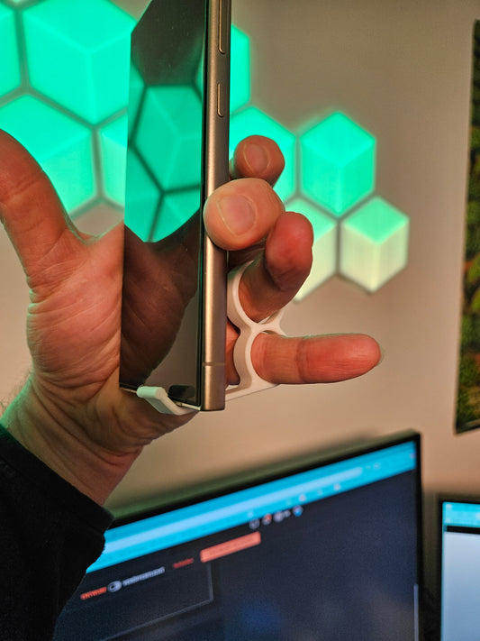 Two-Finger Mobile Phone Holder & Stand